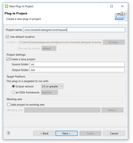 Extending CTL with Java Functions