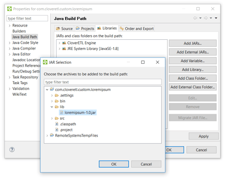 Extending CTL with Java Functions