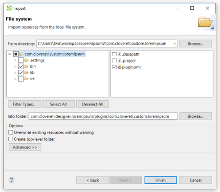 Extending CTL with Java Functions