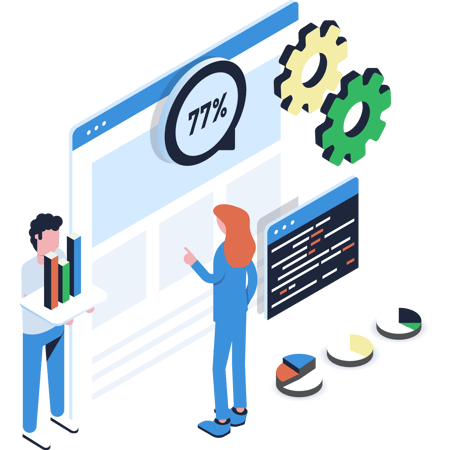 business intelligence and analytics graphic