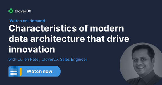 Webinar: Characteristics of modern data architecture that drive innovation - watch now