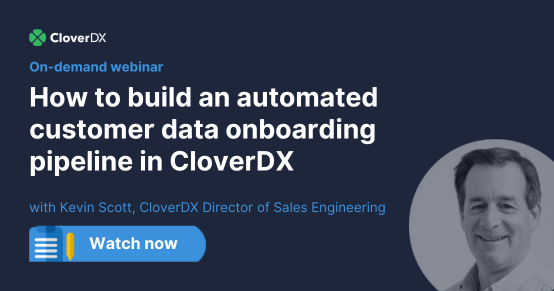 Build an automated customer data onboarding pipeline - watch