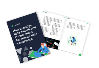How to bridge the gap between data models and IT operations ebook cover