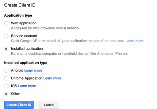 Accessing Google API - Google Analytics using CloverDX