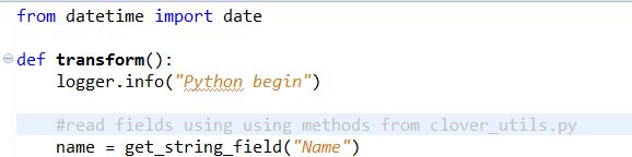 Embedding Python Scripts into CloverDX Data Pipeline: Python scripts integration with CloverDX 