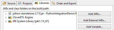 Adding Java SE into CloverDX for Python scripts integration.