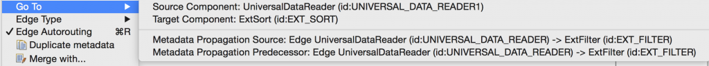 Understanding metadata propagation for fast data integration jobs in CloverETL. Referenced metadata.