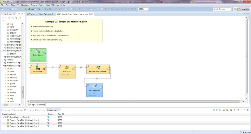 Execution View - Helping you with Complex Graphs