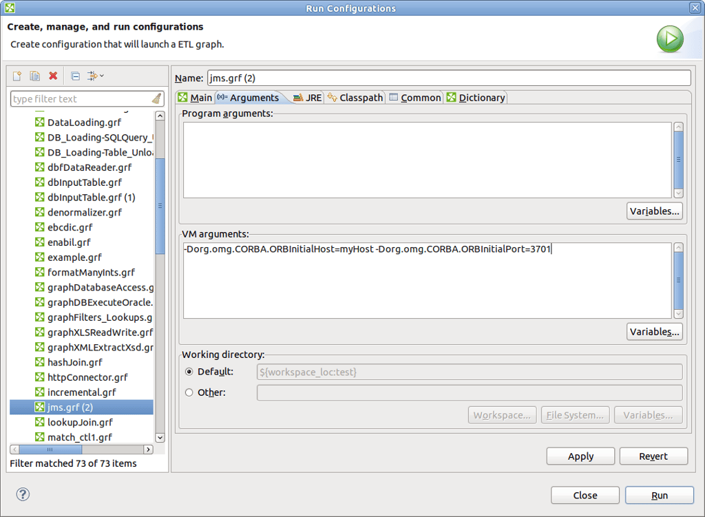 Connecting to JMS Queue on Glassfish v2 with CloverDX
