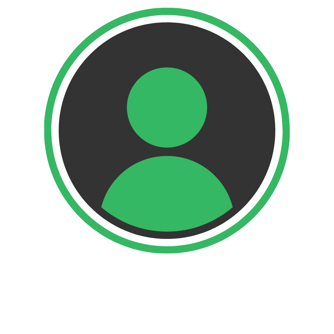 Square icons - Green Avatar