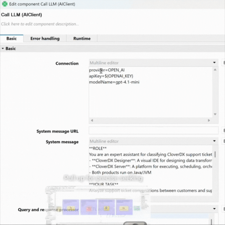 Video Example - Square - AI to classify