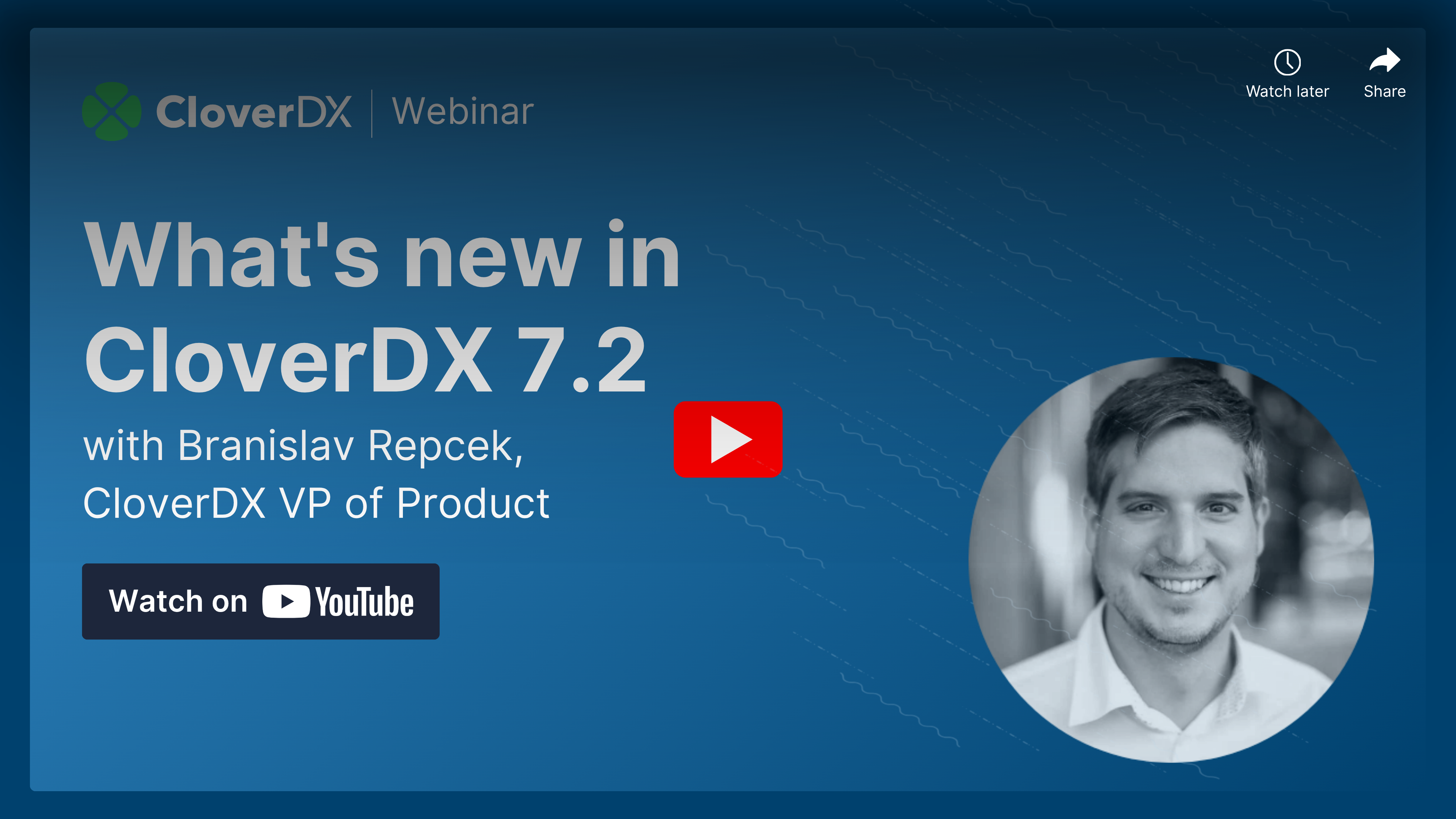 Watch the official CloverDX 7.2 webinar release