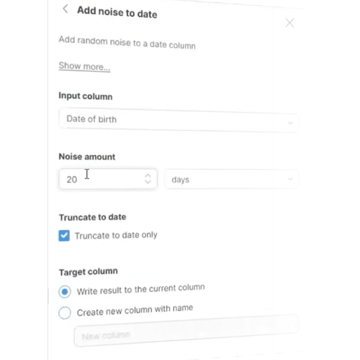 CloverDX - data anonymization