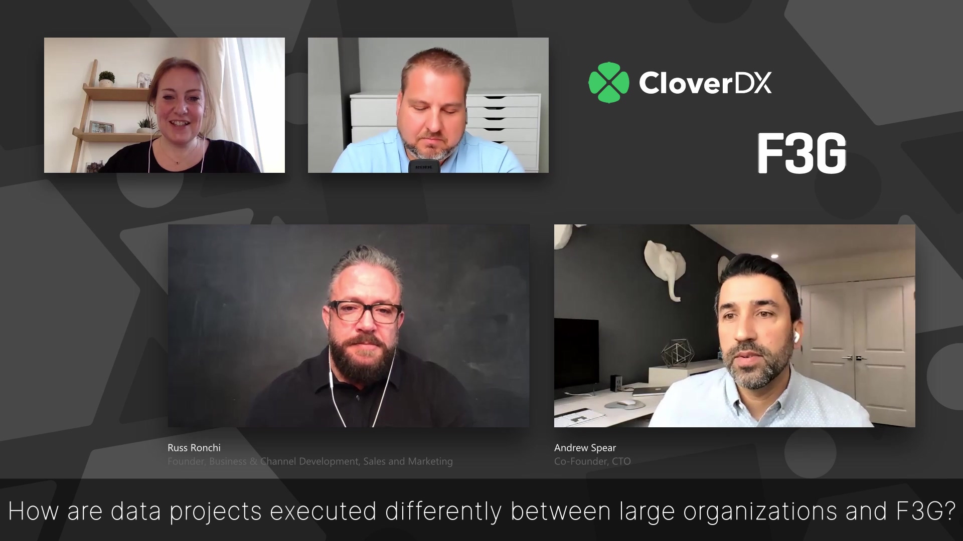 How F3 Group use CloverDX to ingest more client data - webinar