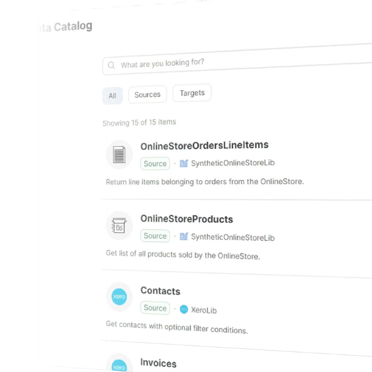 CloverDX data-catalog - self-service