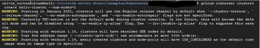 Making a Kubernetes cluster in CloverDX