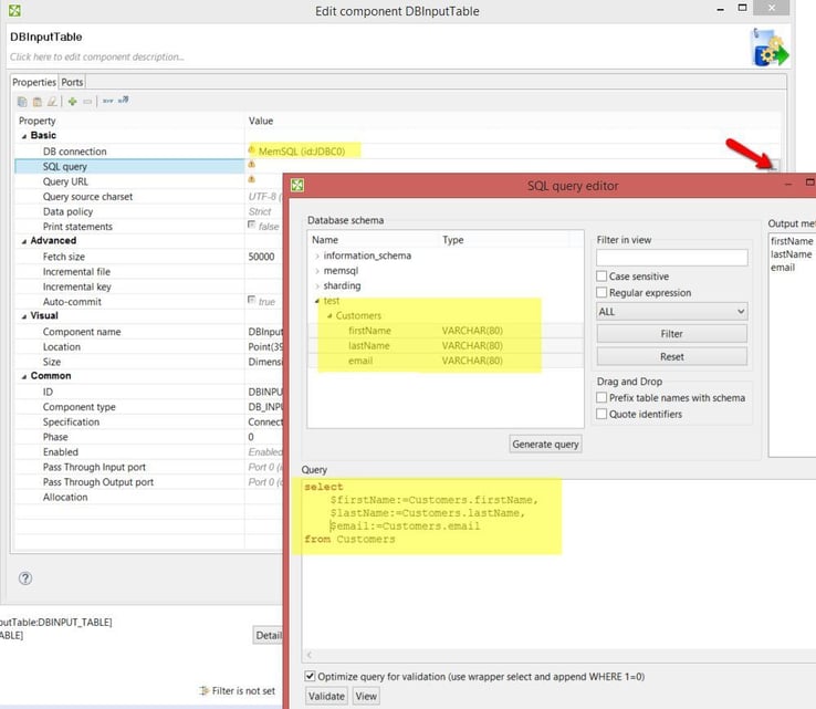 Connect MemSQL with CloverDX