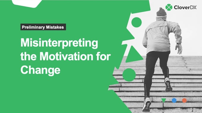 Misinterpreting the motivation for change - Data migration