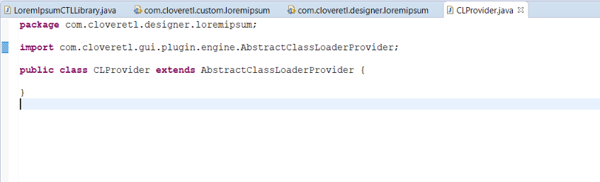 Extending CTL with Java Functions